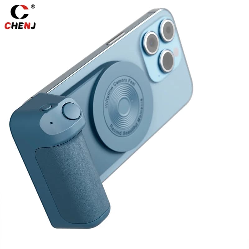 Magnetyczny uchwyt do aparatu, stabilizator Bluetooth do telefonów komórkowych, uchwyt do zdjęć, antywstrząsowy, do selfie, do ładowania bezprzewodowego Magsafe