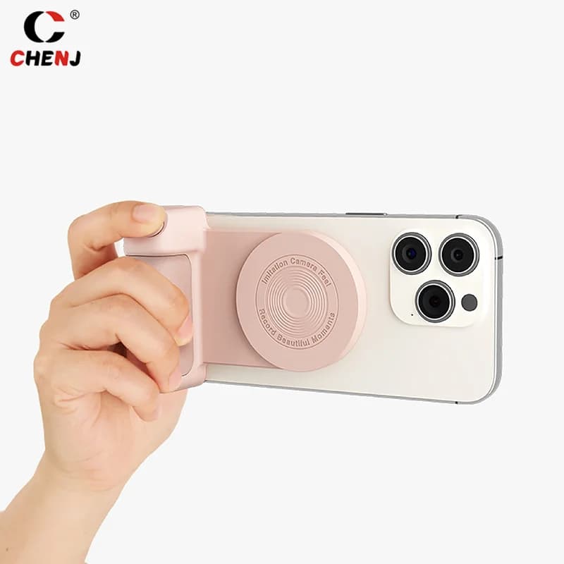 Magnetyczny uchwyt do aparatu, stabilizator Bluetooth do telefonów komórkowych, uchwyt do zdjęć, antywstrząsowy, do selfie, do ładowania bezprzewodowego Magsafe
