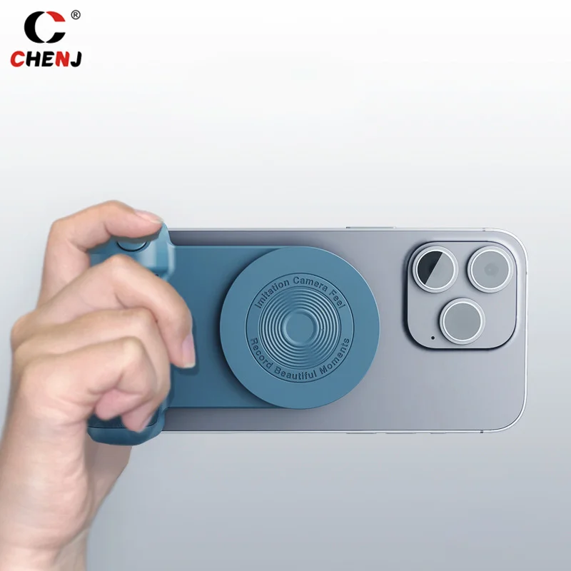 Magnetyczny uchwyt do aparatu, stabilizator Bluetooth do telefonów komórkowych, uchwyt do zdjęć, antywstrząsowy, do selfie, do ładowania bezprzewodowego Magsafe